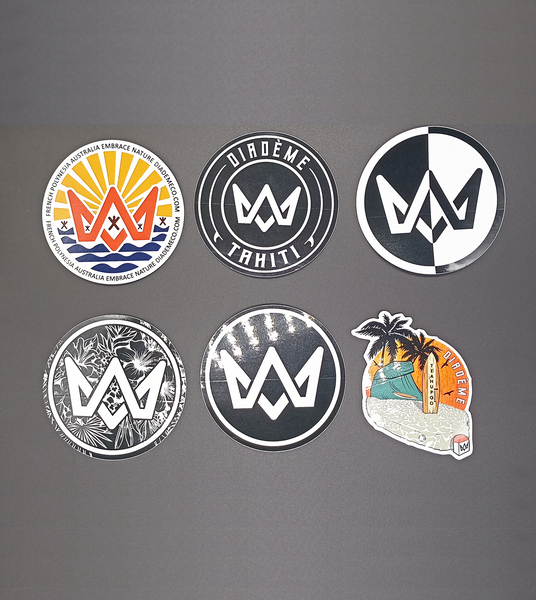 STICKER PACK (6 PCS)